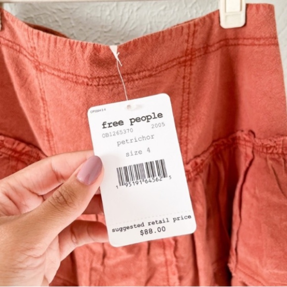 NWT Free People Mini Skirt Size 4 - Picture 5 of 6